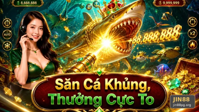 Đánh Giá Trải Nghiệm Bắn Cá Và Săn Thưởng JIN88 Trên Điện Thoại: Góc Nhìn Thực Tế Tại jin88pg.org